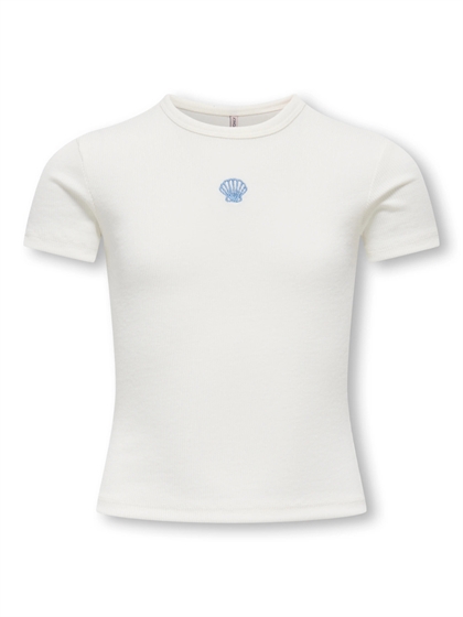 Kids Only T-shirt Elva June - White 