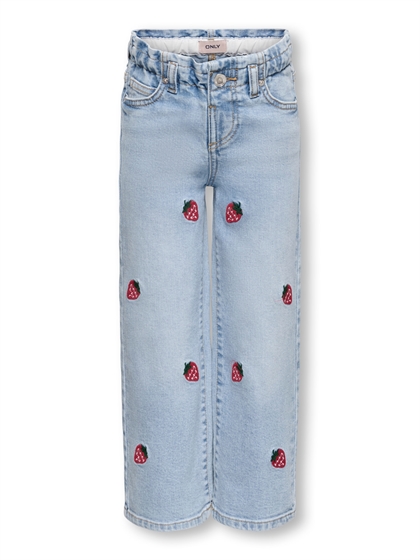Kids Only Jeans Luna Berry - Light Blue Denim 