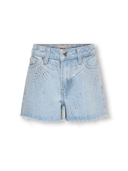 Kids Only Shorts Gabi - Light Blue Denim