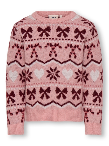 Kids Only Strik Snowflake Xmas - Rose