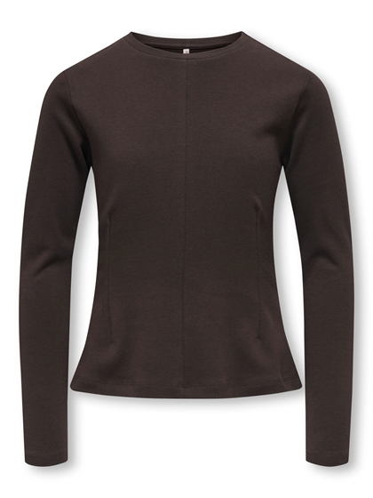 Kids Only Strik Eva Top - Black Coffee