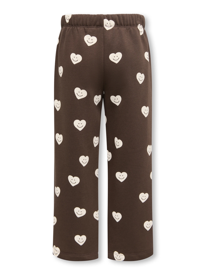 Kids Only Sweatpants Gelva - Coffee Bean