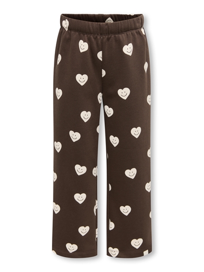 Kids Only Sweatpants Gelva - Coffee Bean