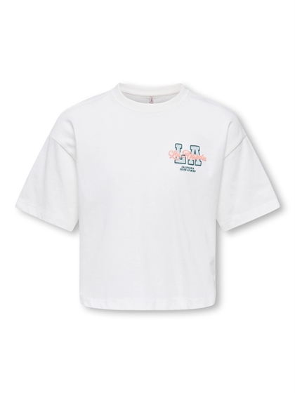 Kids Only T-shirt Lola - Cloud Dancer