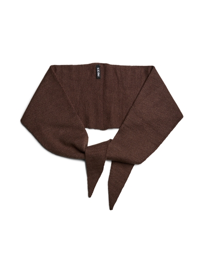 Pieces Tørklæde Komma Triangle Scarf - Hot Fugde