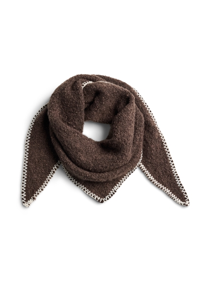 Pieces Tørklæde Pyron Mini Scarf Noos - Hot Fugde