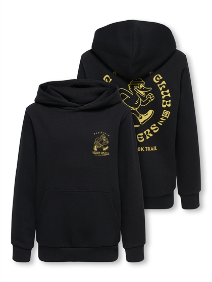 Only & Sons Hoodie Ceres Running Club - Black Print