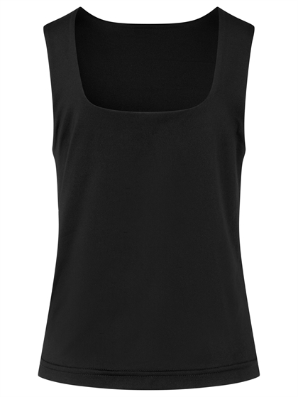 Rosemunde pige "top" - SORT 