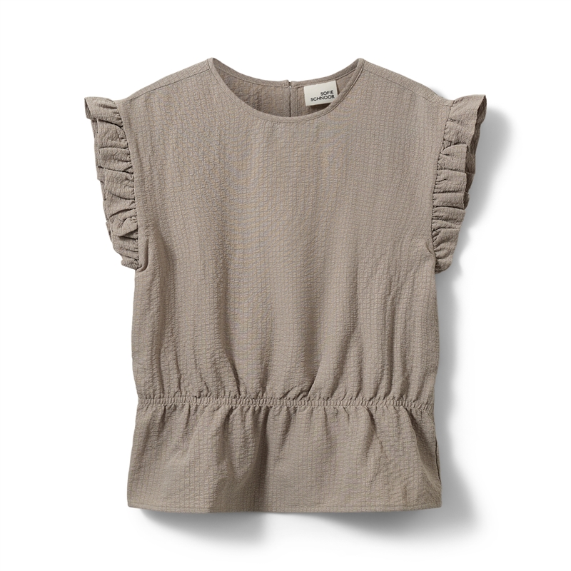 Sofie Schnoor Top SamillaSY - Warm Stone 