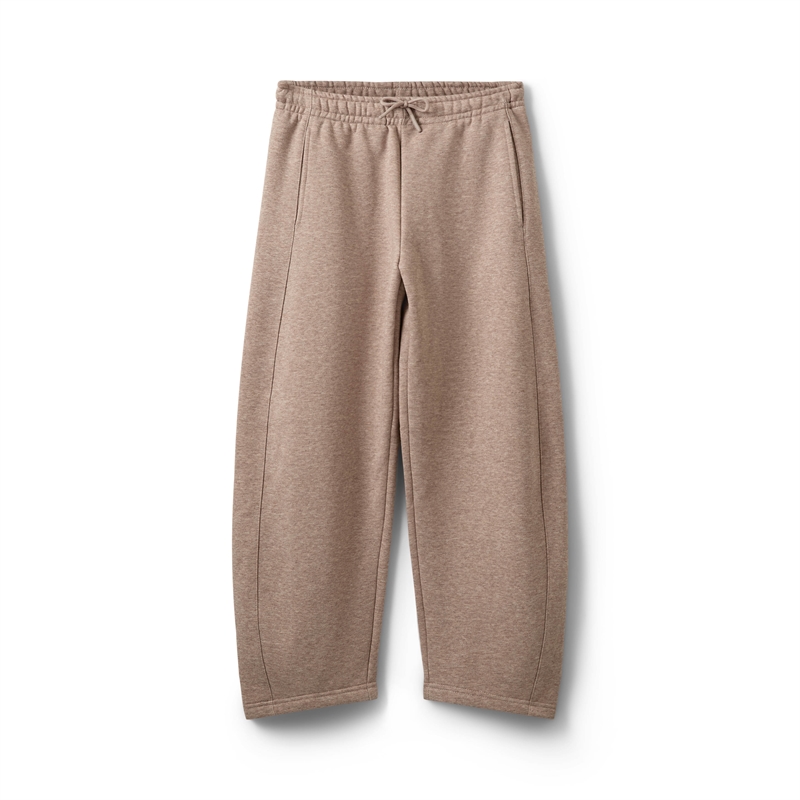 Sofie Schnoor Sweatpants Barasy - Brown Melange