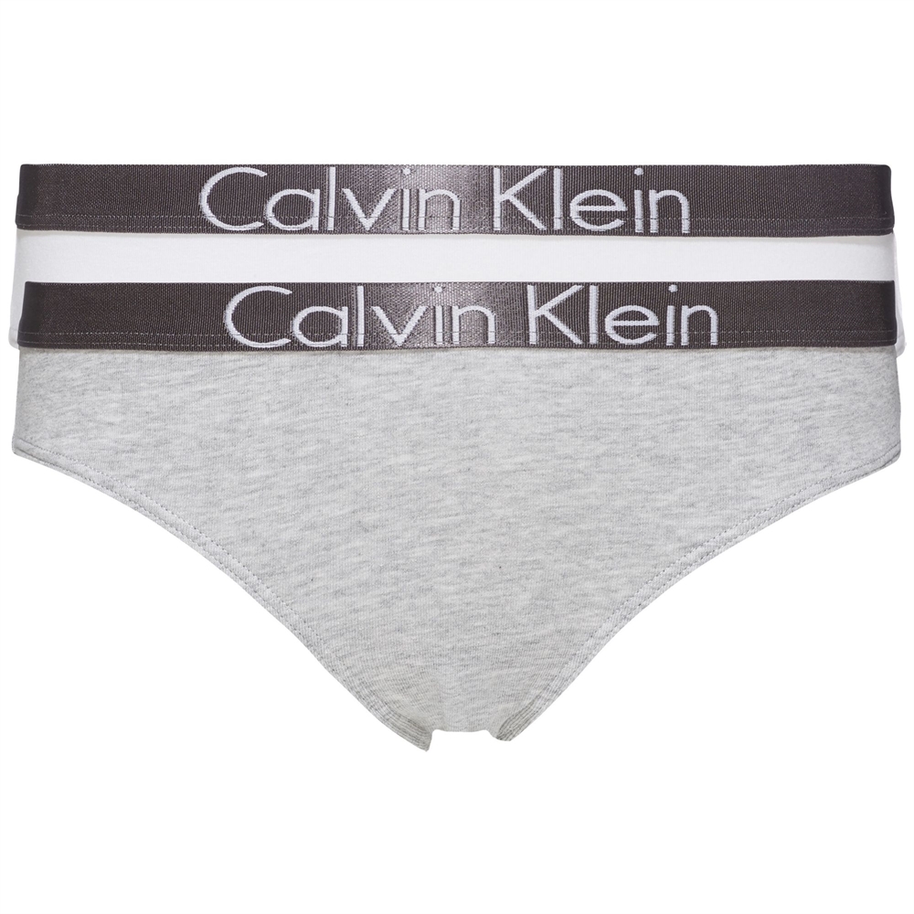 Calvin underbukser 2-pak - hvid/grå