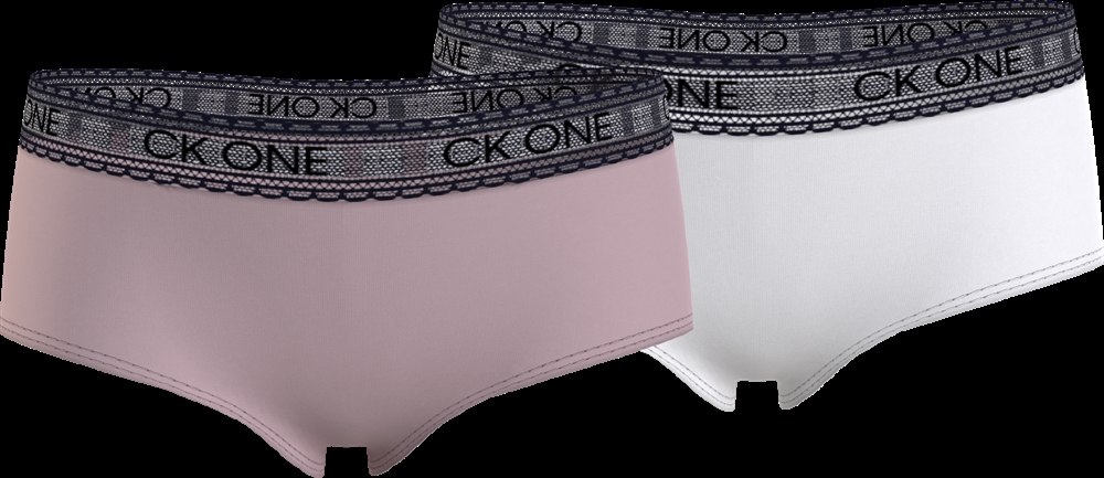 virkningsfuldhed dukke Reduktion Køb Calvin Klein underbukser 2-pak - hvid/rosa blonde
