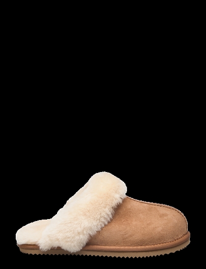Rosemunde Hjemmesko Sydney Sherling Slippers - Almond