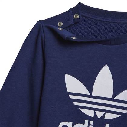 Adidas sæt med trøje og bukser - navy
