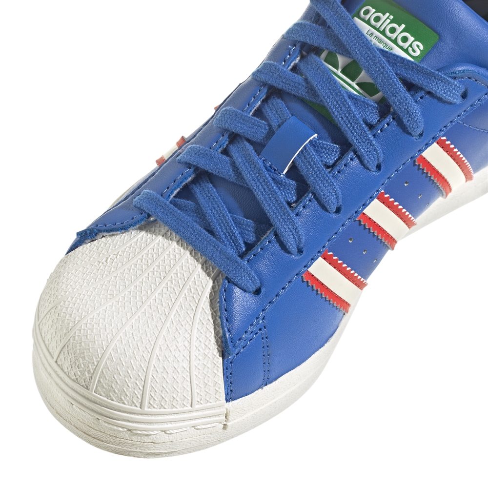 Glat gå jernbane Køb Adidas sneakers - Superstar J Originals - blå