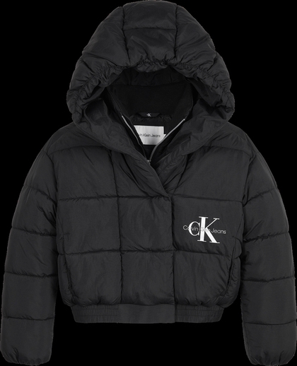 Calvin Klein puffer vinterjakke - Black