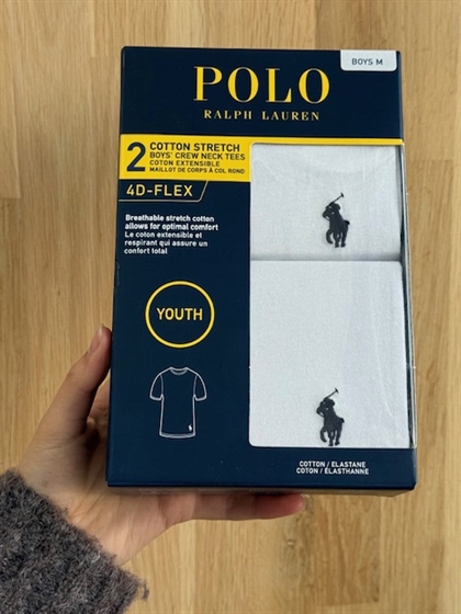 Ralph Lauren T-Shirt 2Pak - Hvid