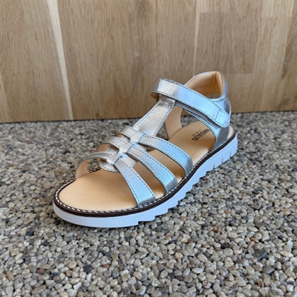 Angulus Sandal "Smal" - Sølv