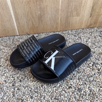 Calvin Klein Sandaler/Klipklapper - Sort/Hologram