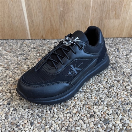 Calvin Klein Sneakers Low Cut Lace Up - Black 