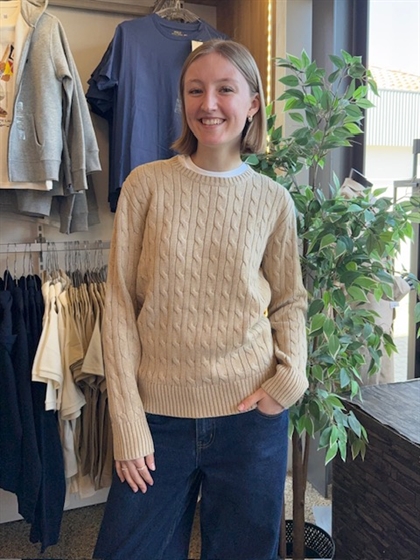 Ralph Lauren Kabelstrik - Tan