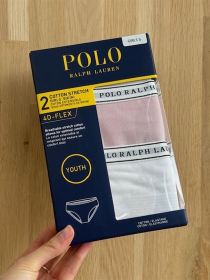Ralph Lauren Underbukser - Rosa/Hvid