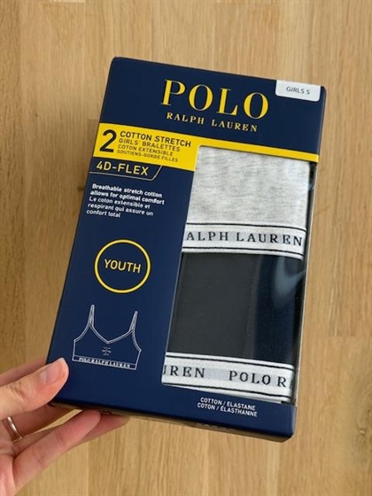 Ralph Lauren Bralette - Navy/Grå