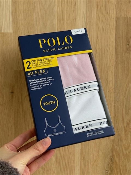 Ralph Lauren Bralette - Rosa/Hvid