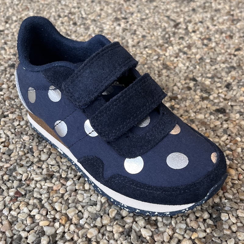 Woden Kondisko / Sneakers Nora Dot - Navy Sko