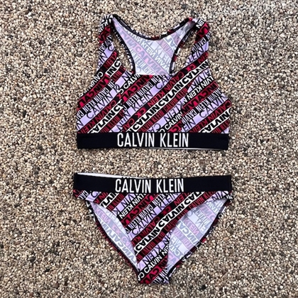 Calvin Klein Bikini - Sort/Rosa/Lilla