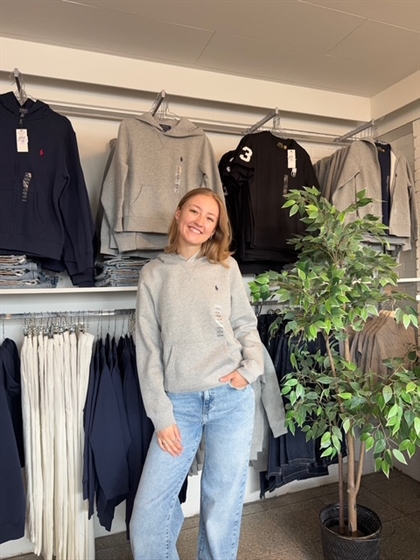 Ralph Lauren Hoodie - Grå