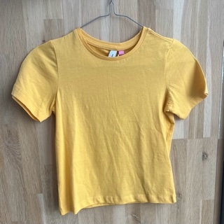 Vero Moda Girl/pige tshirt "And" - Golden Cream gul 