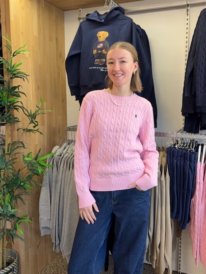 Ralph Lauren Kabelstrik - Pink 