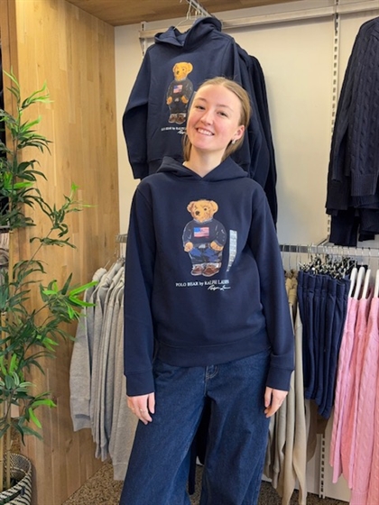 Ralph Lauren Hoodie Pullover - Navy Bear 