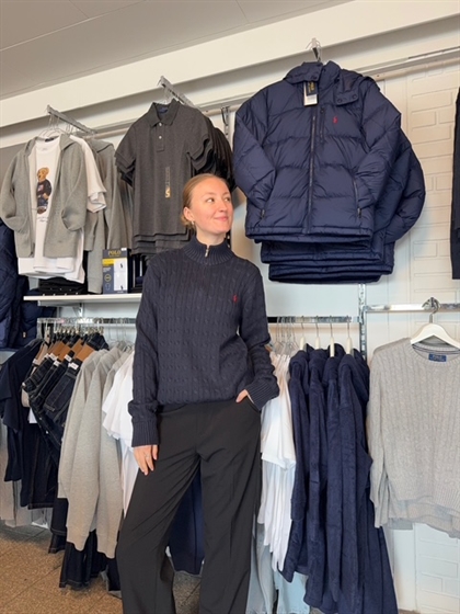 Ralph Lauren Kabelstrik - Navy