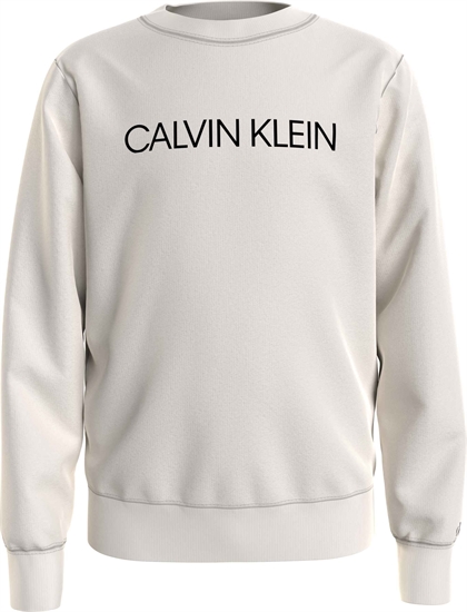 CALVIN KLEIN drenge/pige SWEATSHIRT "Logo" - Whitecap Gray