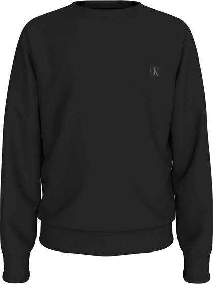 Calvin Klein Sweatshirt Mini Bagde - Sort 