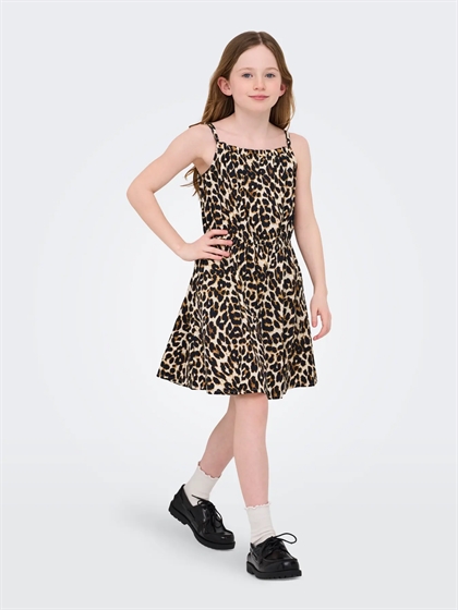 Kids Only Kjole Clara - Black Leo