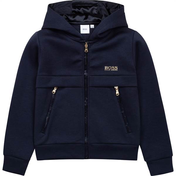 Hugo Boss zip hoodie / cardigan - navy