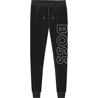 Hugo Boss drenge "sweatpants" - Stor logo sort 