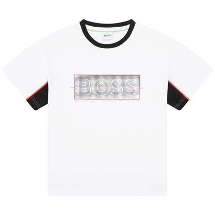 HUGO BOSS drenge "t-shirt" - Hvid