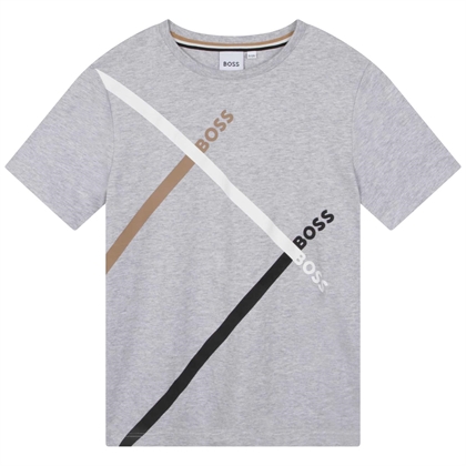 HUGO BOSS drenge "t-shirt" - Grey