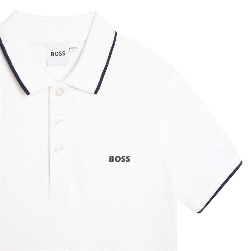 Hugo Boss Polo - Hvid 