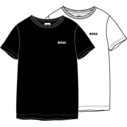 Hugo Boss "TSHIRT" - 2PAK - Black/White 