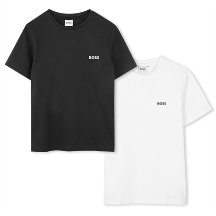 Hugo Boss T-shirt 2pak. - Noir Blanc / White 