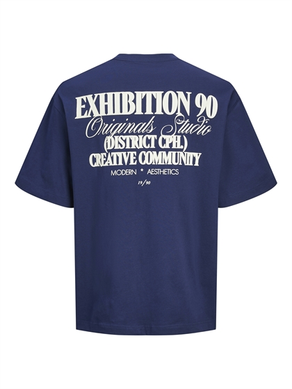 Jack & Jones T-shirt Roxbury - Ocean 