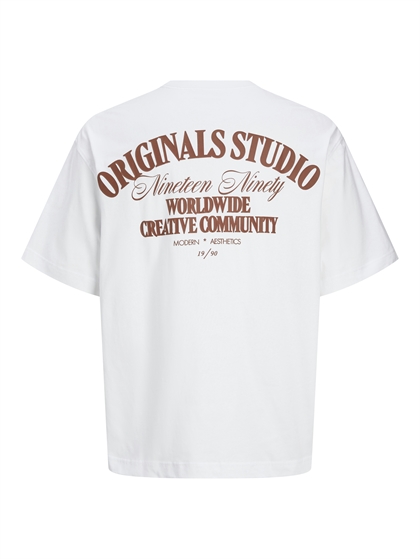 Jack & Jones T-shirt Roxbury - Bright White 