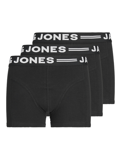 Jack & Jones Underbukser - Black/Black (3pak)