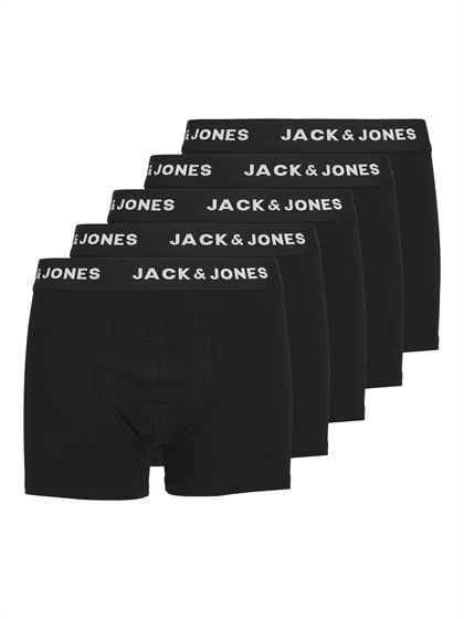 Jack & Jones Junior Trunks 5-Pack – Bomuld Stretch Underbukser 
