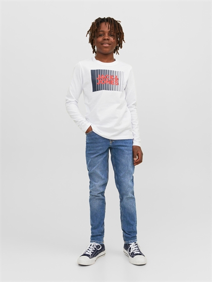JACK and JONES jeans/bukser "Glenn original" - Blue denim